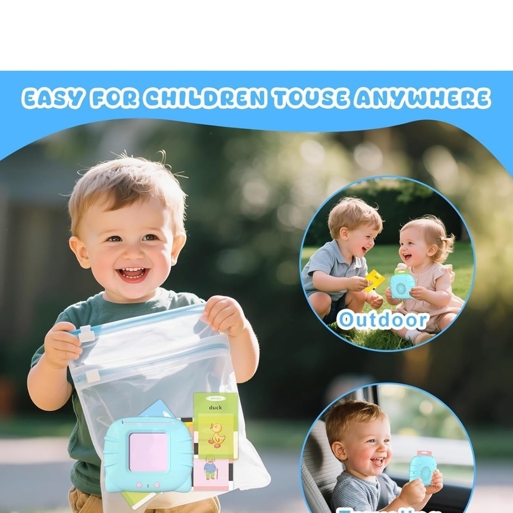 NWT Happy World Card Early Education Device - Picture 6 of 10